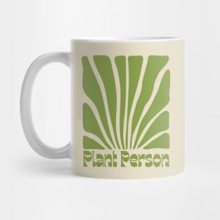 Plant Person Abstract Art Mug